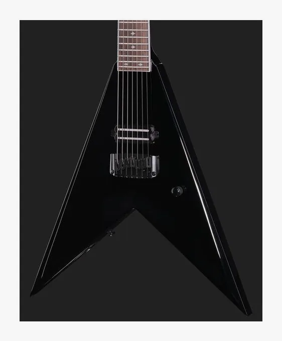 ESP LTD Jack Simmons JS-7 Baritone, cejuela y primeras posiciones del diapasón