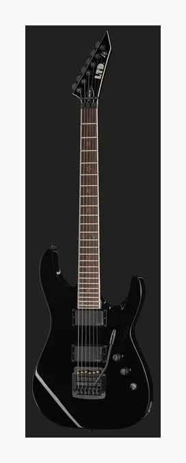 ESP LTD Jeff Hanneman JH-600CTM BK, cejuela y primeras posiciones del diapasón