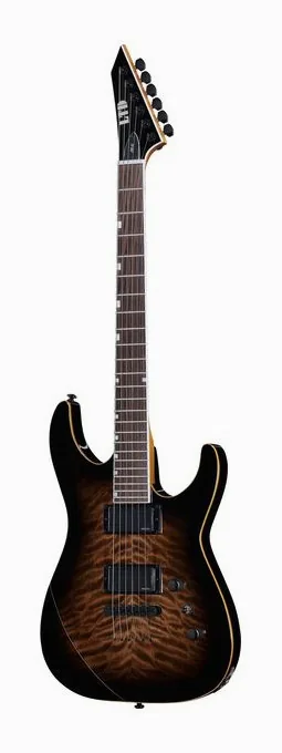 ESP LTD JM-II Josh Middleton BSB en primer plano frontal