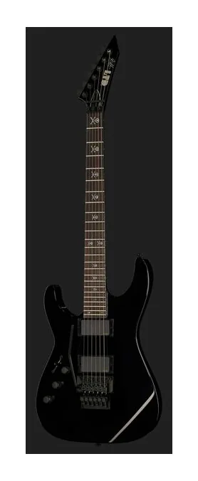 ESP LTD KH 602 BLK, vista trasera del cuerpo