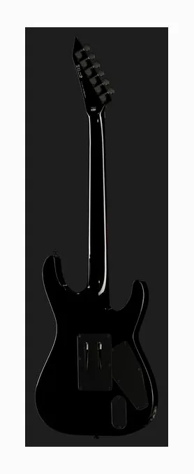 ESP LTD KH 602 BLK, mástil y diapasón vistos de lado