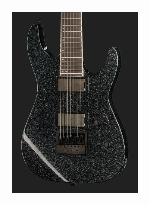 ESP LTD M-200DX NT PB, cuerpo y acabado en primer plano