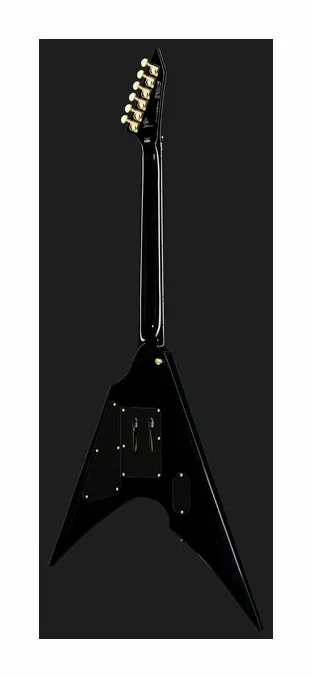 ESP LTD MSV-1 BLK Mike Schleibaum, perfil lateral del cuerpo