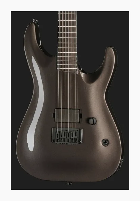ESP LTD MT-130 Snow White, mástil y diapasón vistos de lado