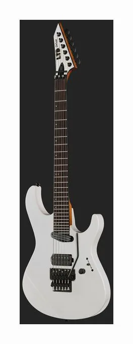ESP LTD MV-1000 Maverick PW, curvas del cuerpo vistas desde arriba