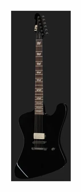 ESP LTD Phoenix-201 BK, curvas del cuerpo vistas desde arriba