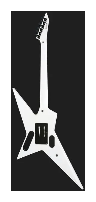 ESP LTD RS-1000 PW, cejuela y primeras posiciones del diapasón