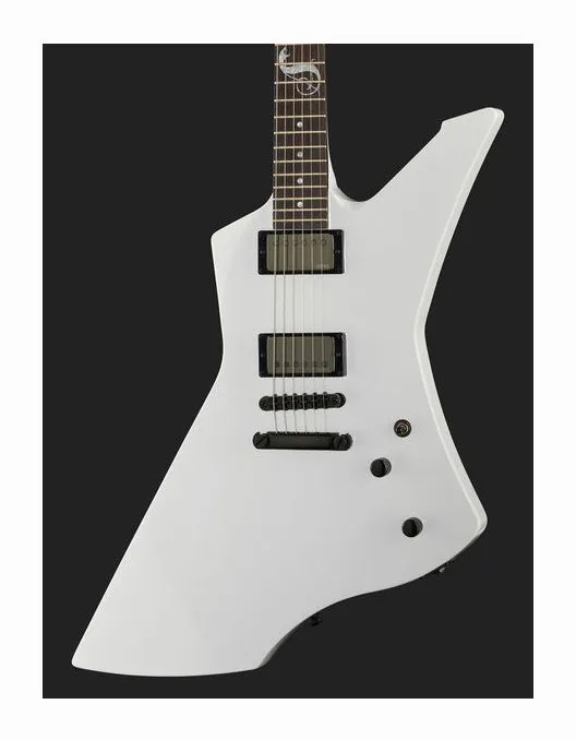 ESP LTD Snakebyte LH BKLS, puente y clavijeros de afinación