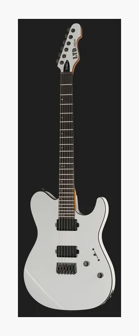 ESP LTD TH-1000 Snow White, puente y clavijeros de afinación