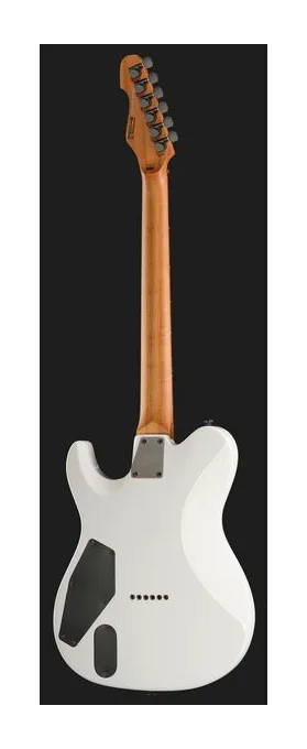 ESP LTD TH-1000 Snow White, mástil y diapasón vistos de lado