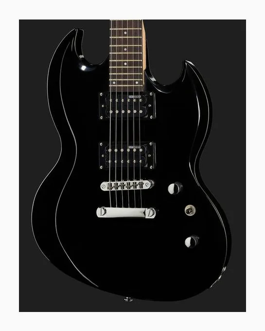 ESP LTD Viper-10 BLK, pastillas y mandos de control
