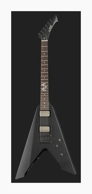 ESP LTD Vulture BLKS, pastillas y mandos de control