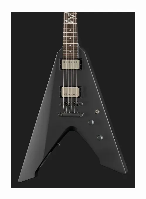 ESP LTD Vulture BLKS, mástil y diapasón vistos de lado