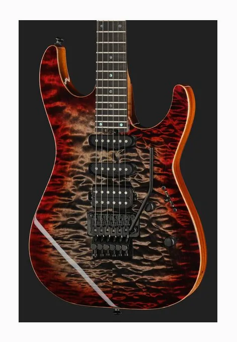 ESP M-III FR FM SD BH BLOOD MOON, pastillas y mandos de control