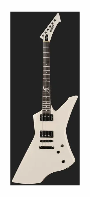 ESP Snakebyte SW James Hetfield, cuerpo y acabado en primer plano