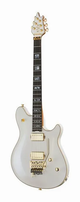 Evh Custom Shop Wolfgang SWP en primer plano frontal