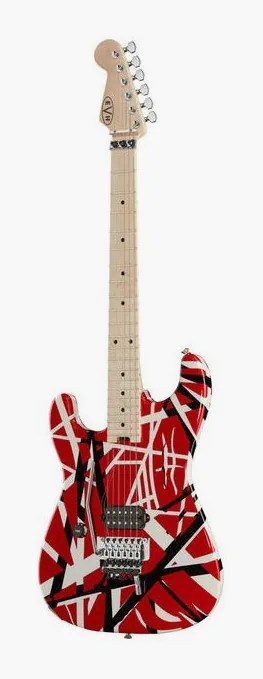 Evh Striped LH RBWS fotografiado de frente