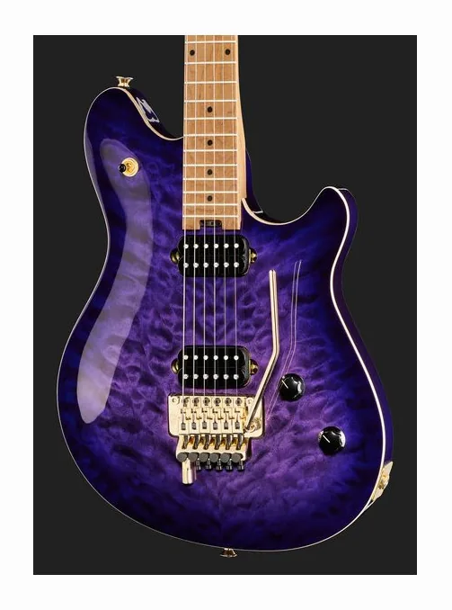 Evh Wolfgang Special LTD DIV, curvas del cuerpo vistas desde arriba