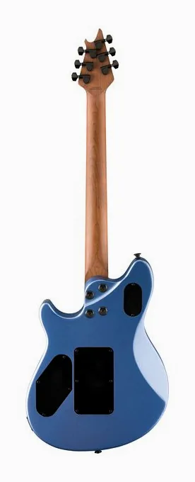 Evh Wolfgang Standard PELHAM BLUE, cejuela y primeras posiciones del diapasón