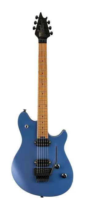 Evh Wolfgang Standard PELHAM BLUE fotografiado de frente