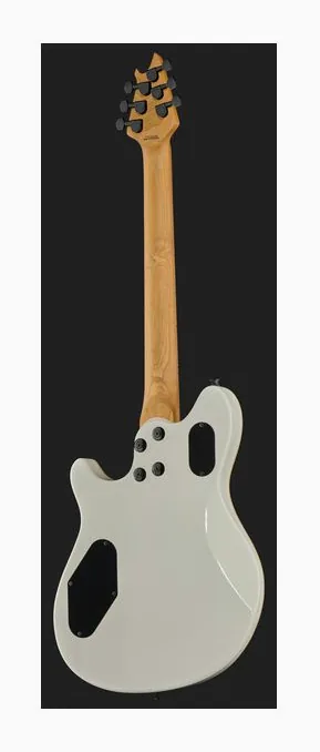 Evh Wolfgang Std T.O.M Cream White, curvas del cuerpo vistas desde arriba