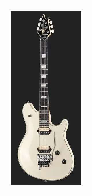 Evh Wolfgang USA Ivory, perfil lateral del cuerpo