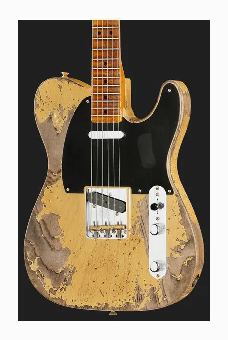 Fender 1951 Nocaster Aged Cherry B, vista trasera del cuerpo