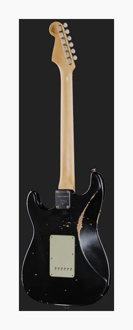 Fender 1960 Strat MP Relic ACAR, vista trasera del cuerpo