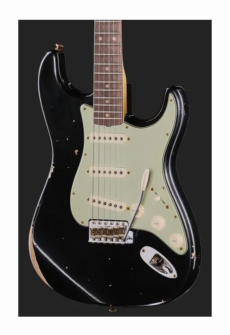 Fender 1960 Strat MP Relic ACAR, perfil lateral del cuerpo