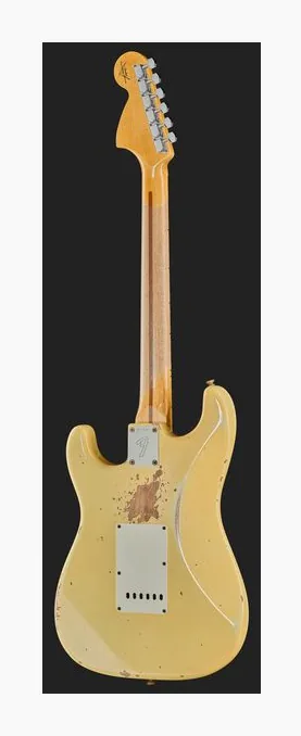 Fender 1969 Strat HR AVW, pala con clavijeros y logotipo