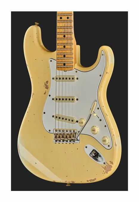 Fender 1969 Strat HR AVW, pastillas y mandos de control