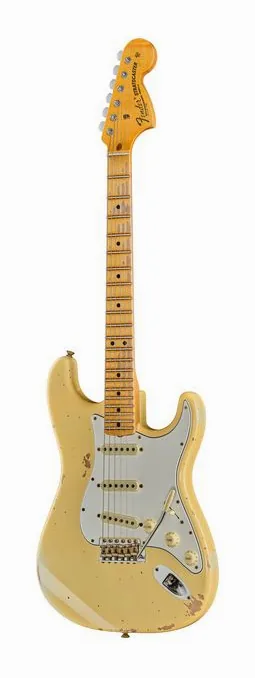 Fender 1969 Strat HR AVW fotografiado de frente