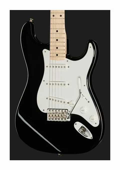 Fender 50 Strat Black NOS, vista trasera del cuerpo