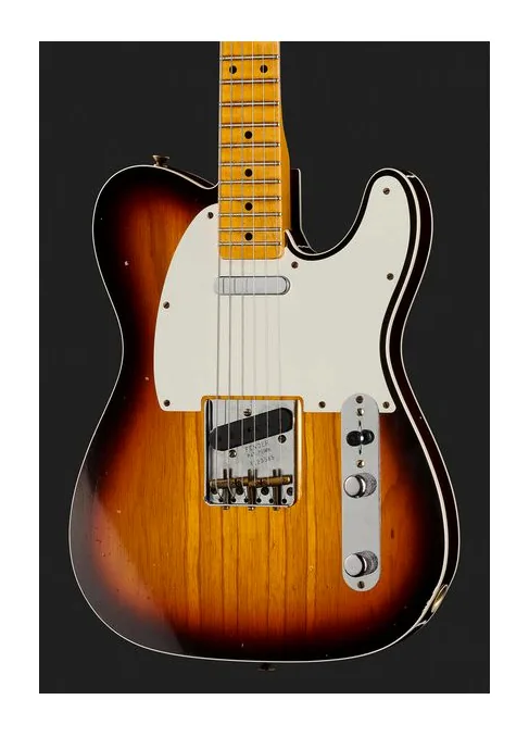Fender 50s Tele Custom C3CS Relic, pastillas y mandos de control
