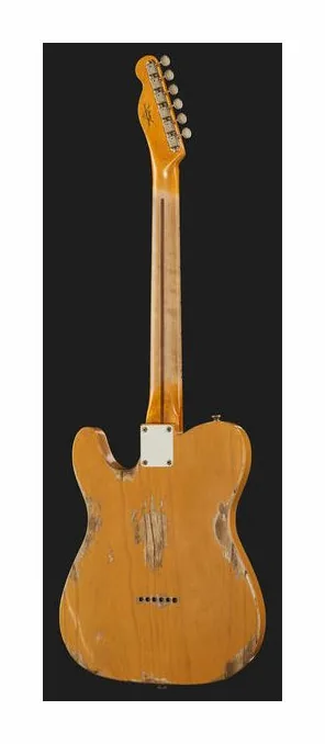 Fender 52 Telecaster BB Heavy Relic, cejuela y primeras posiciones del diapasón