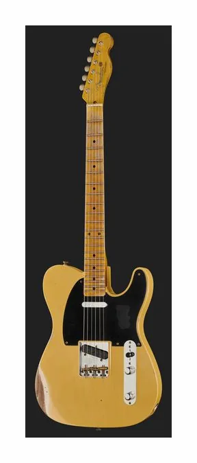 Fender 53 Tele BTB Relic MN, pastillas y mandos de control
