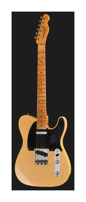 Fender 54 Tele Jmr FANB, mástil y diapasón vistos de lado