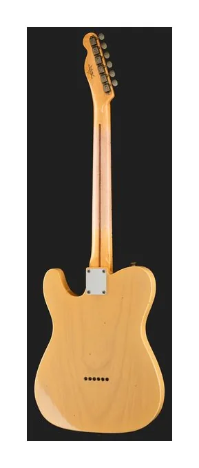 Fender 54 Tele Jmr FANB, pala con clavijeros y logotipo
