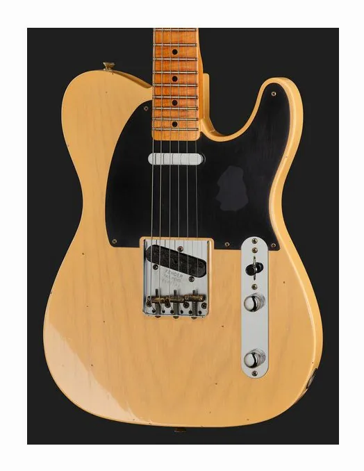Fender 54 Tele Jmr FANB, perfil lateral del cuerpo