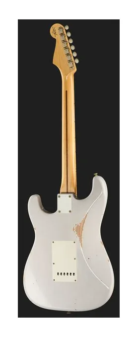 Fender 57 Strat DLX CC AIS, cuerpo y acabado en primer plano