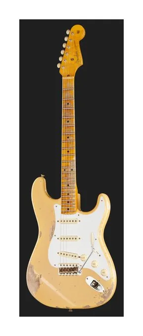 Fender 57 Stratocaster Nocaster Bl HR, perfil lateral del cuerpo