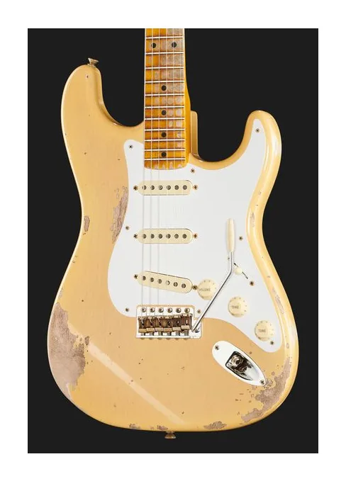 Fender 57 Stratocaster Nocaster Bl HR, cuerpo y acabado en primer plano