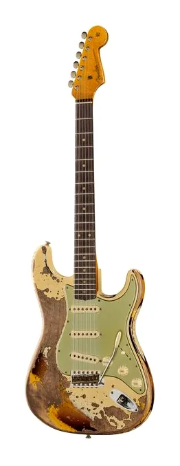 Fender 59 Strat Hardtail C3CSB NOS fotografiado de frente