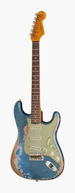 Fender 62/63 Strat SHR 3T Sunburst visto de frente