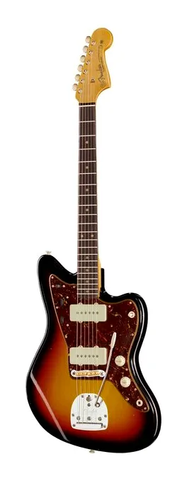 Fender 62 Jazzmaster A3CS Relic en primer plano frontal
