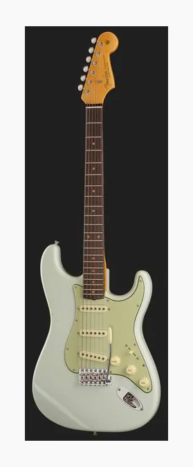 Fender 62 Poblano Strat Jmr ASB, cejuela y primeras posiciones del diapasón