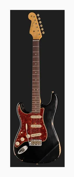 Fender 63 Strat AFR Heavy Relic, perfil lateral del cuerpo