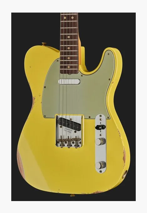 Fender 63 Tele Relic 3-Tone Sunburst, puente y clavijeros de afinación