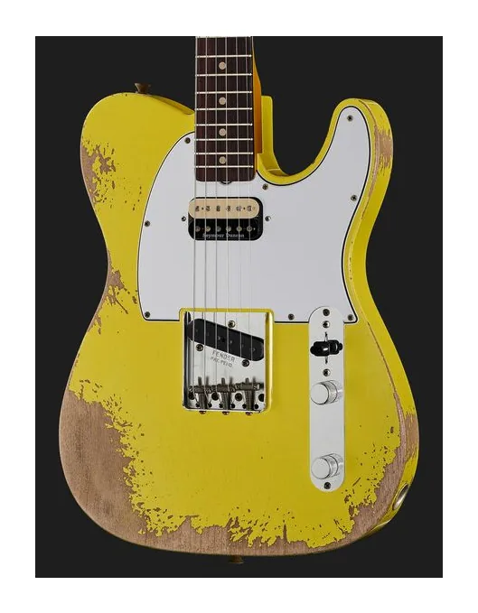 Fender 64 Tele HS GFY Heavy Relic, cuerpo y acabado en primer plano