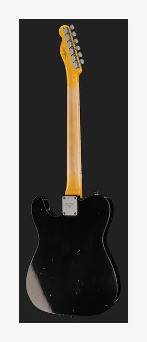 Fender 68 Tele Thinline ABLK Relic, selector de pastillas y jack de salida
